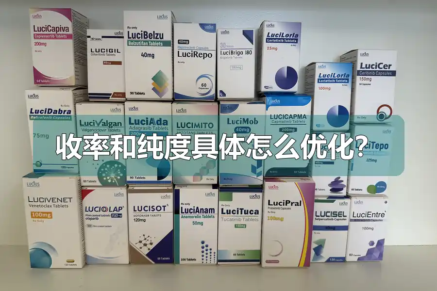 收率和纯度具体怎么优化？